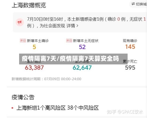 疫情隔离7天/疫情隔离7天算安全吗