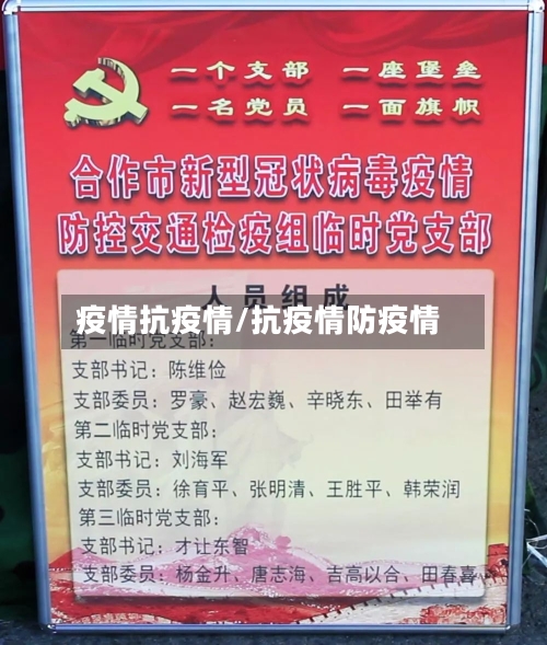 疫情抗疫情/抗疫情防疫情