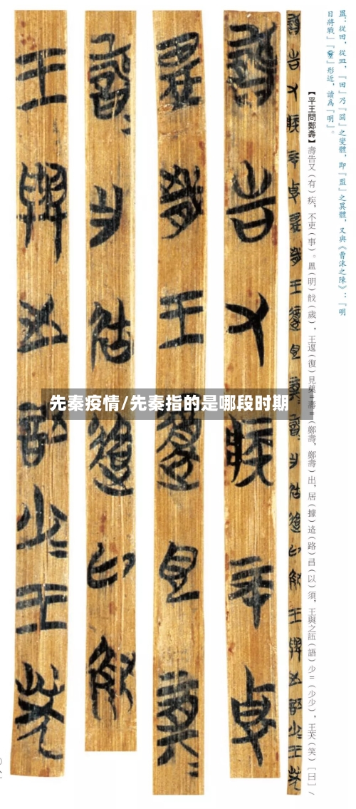 先秦疫情/先秦指的是哪段时期-第3张图片