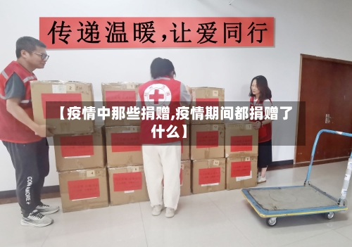 【疫情中那些捐赠,疫情期间都捐赠了什么】