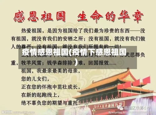 疫情感恩祖国(疫情下感恩祖国)