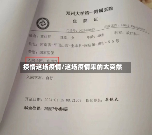 疫情这场疫情/这场疫情来的太突然-第2张图片