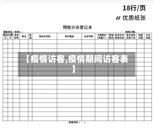 【疫情访客,疫情期间访客表】-第2张图片