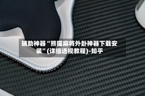 辅助神器“熊猫麻将外卦神器下载安装”(详细透视教程)-知乎-第2张图片