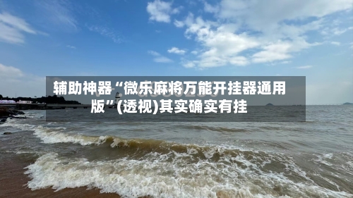 辅助神器“微乐麻将万能开挂器通用版”(透视)其实确实有挂