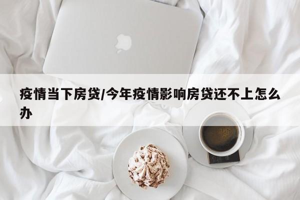 疫情当下房贷/今年疫情影响房贷还不上怎么办